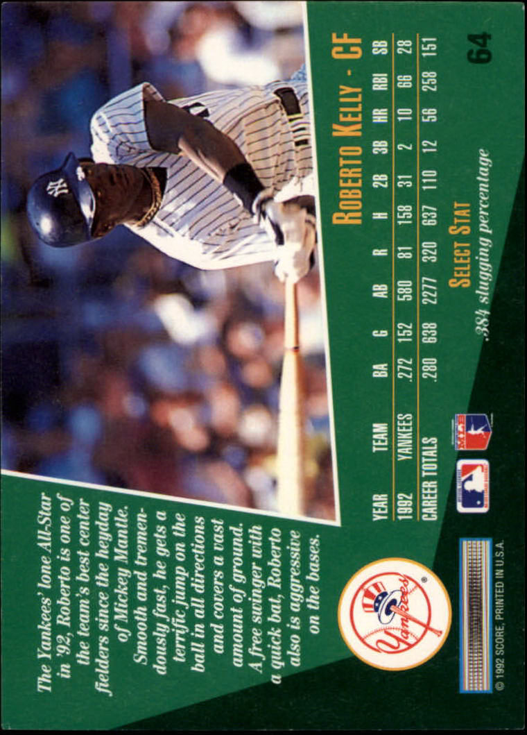thumbnail 125  - A1080- 1993 Select Baseball Cards 1-250 +Rookies -You Pick- 10+ FREE US SHIP