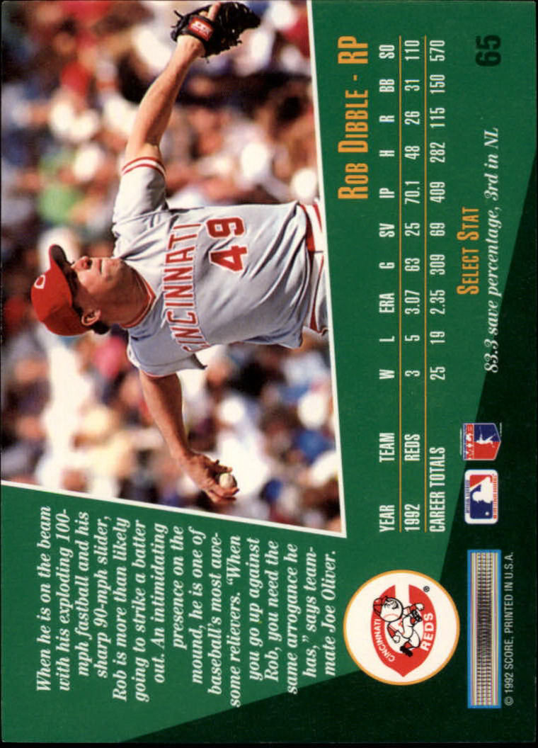 thumbnail 127  - A1080- 1993 Select Baseball Cards 1-250 +Rookies -You Pick- 10+ FREE US SHIP