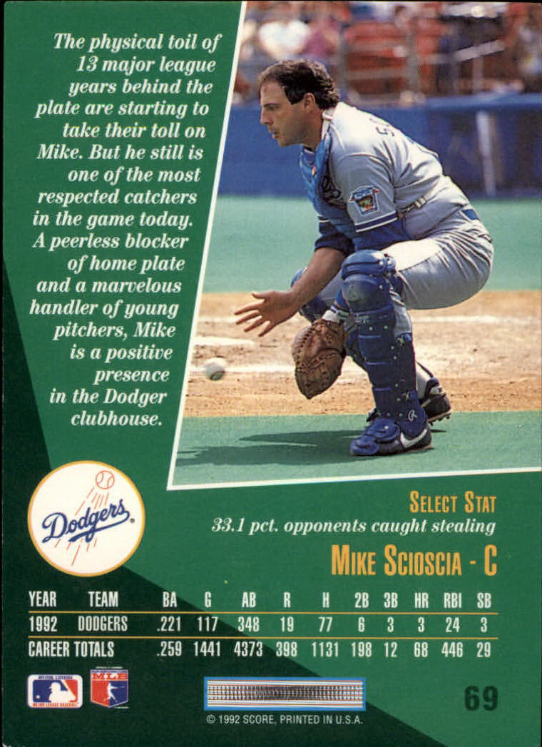thumbnail 135  - A1080- 1993 Select Baseball Cards 1-250 +Rookies -You Pick- 10+ FREE US SHIP