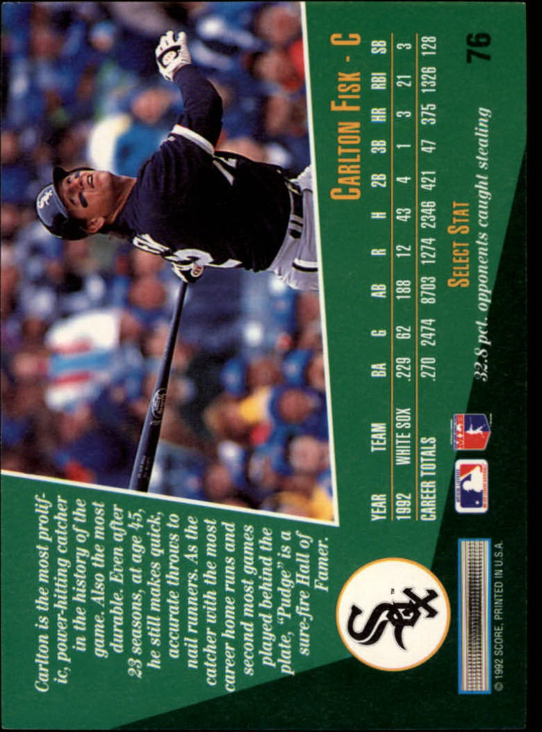 thumbnail 149  - A1080- 1993 Select Baseball Cards 1-250 +Rookies -You Pick- 10+ FREE US SHIP