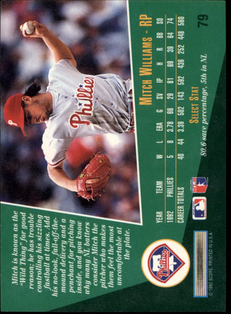 thumbnail 155  - A1080- 1993 Select Baseball Cards 1-250 +Rookies -You Pick- 10+ FREE US SHIP