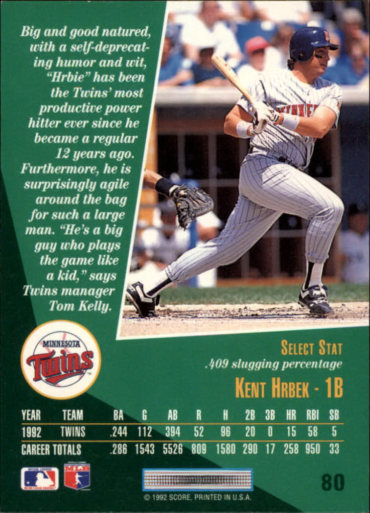 thumbnail 157  - A1080- 1993 Select Baseball Cards 1-250 +Rookies -You Pick- 10+ FREE US SHIP