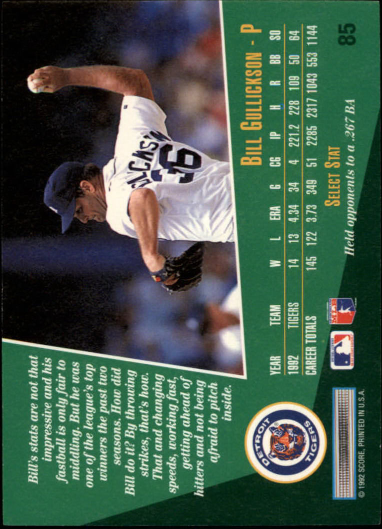 thumbnail 123  - 1993 Select Baseball (Cards 1-200) (Pick Your Cards)