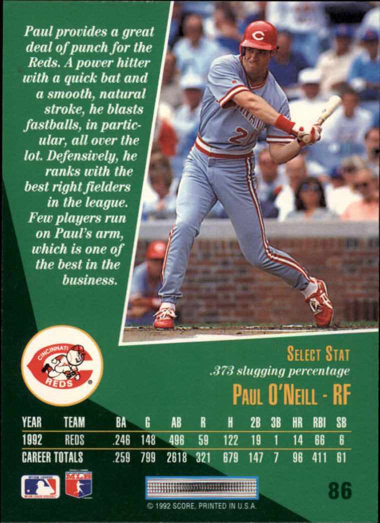 thumbnail 169  - A1080- 1993 Select Baseball Cards 1-250 +Rookies -You Pick- 10+ FREE US SHIP