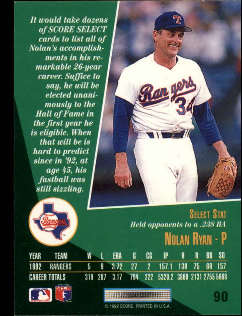 thumbnail 177  - A1080- 1993 Select Baseball Cards 1-250 +Rookies -You Pick- 10+ FREE US SHIP