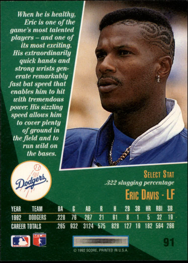 thumbnail 179  - A1080- 1993 Select Baseball Cards 1-250 +Rookies -You Pick- 10+ FREE US SHIP