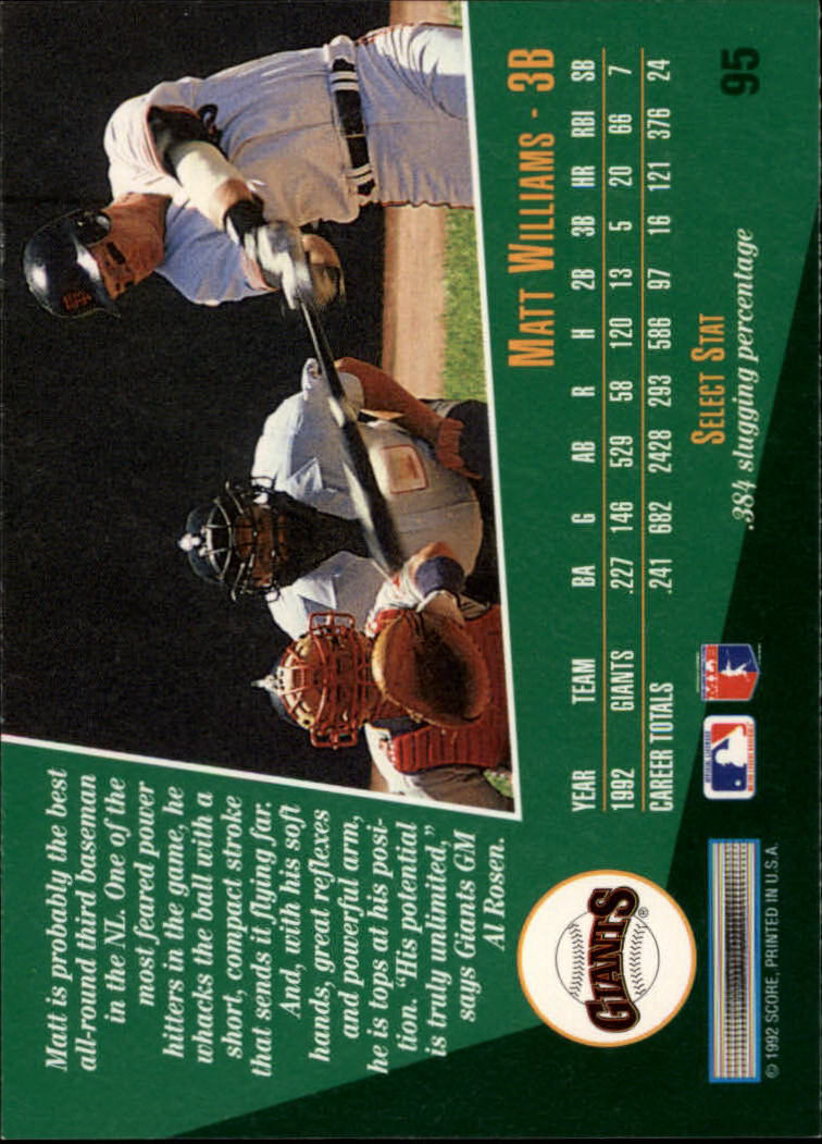 thumbnail 135  - 1993 Select Baseball (Cards 1-200) (Pick Your Cards)