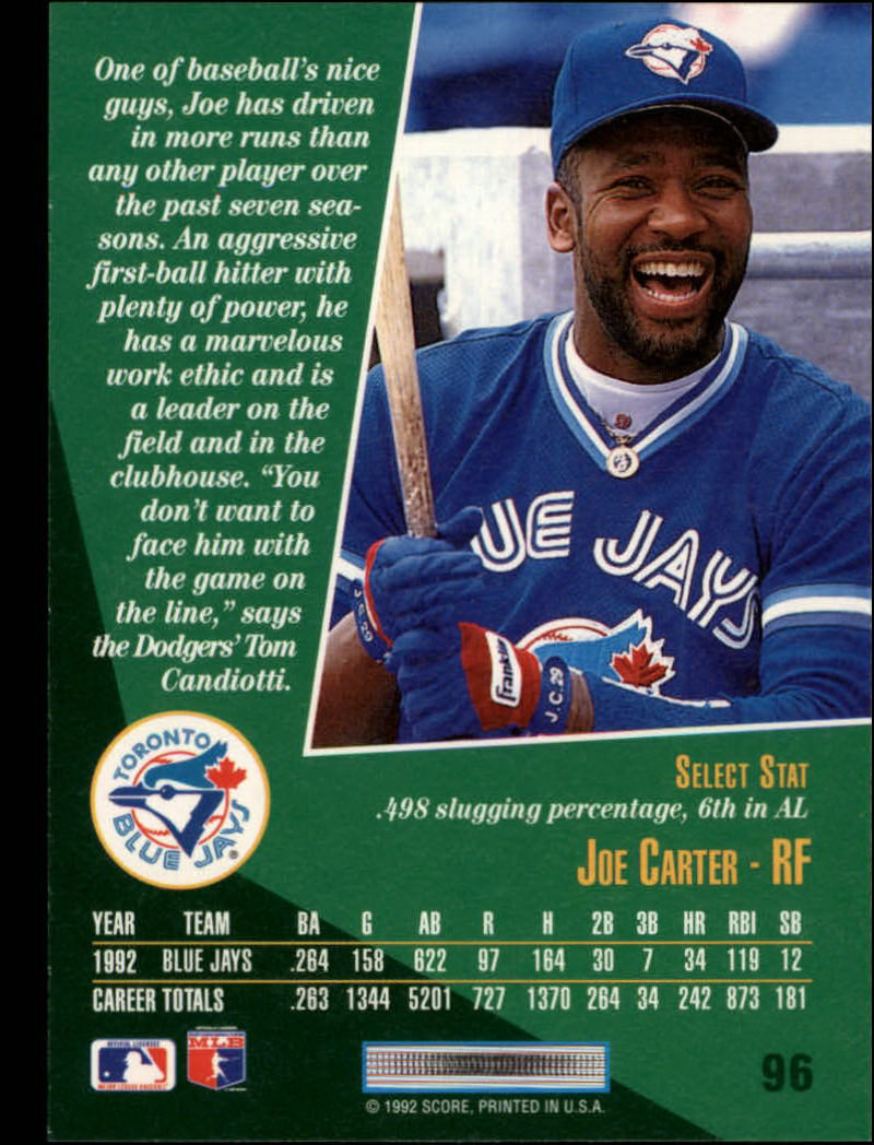 thumbnail 191  - 1993 Select Baseball Card Pick 1-250