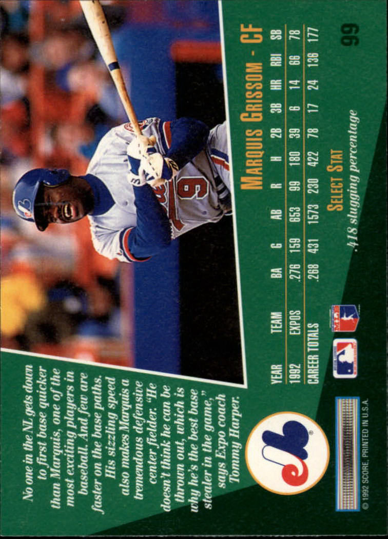 thumbnail 141  - 1993 Select Baseball (Cards 1-200) (Pick Your Cards)