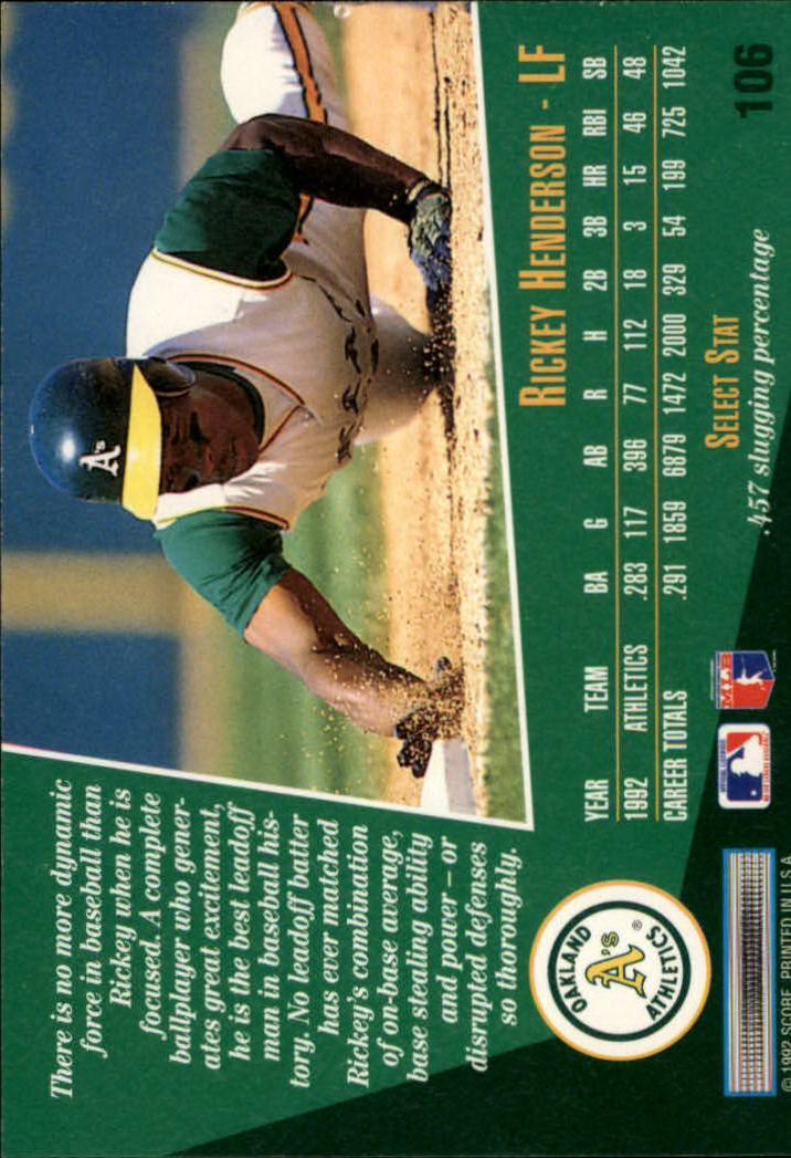 thumbnail 207  - A1080- 1993 Select Baseball Cards 1-250 +Rookies -You Pick- 10+ FREE US SHIP