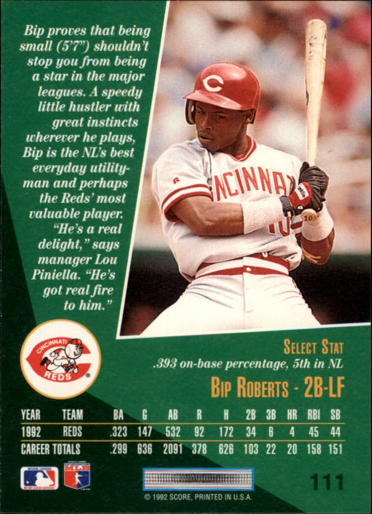 thumbnail 217  - A1080- 1993 Select Baseball Cards 1-250 +Rookies -You Pick- 10+ FREE US SHIP
