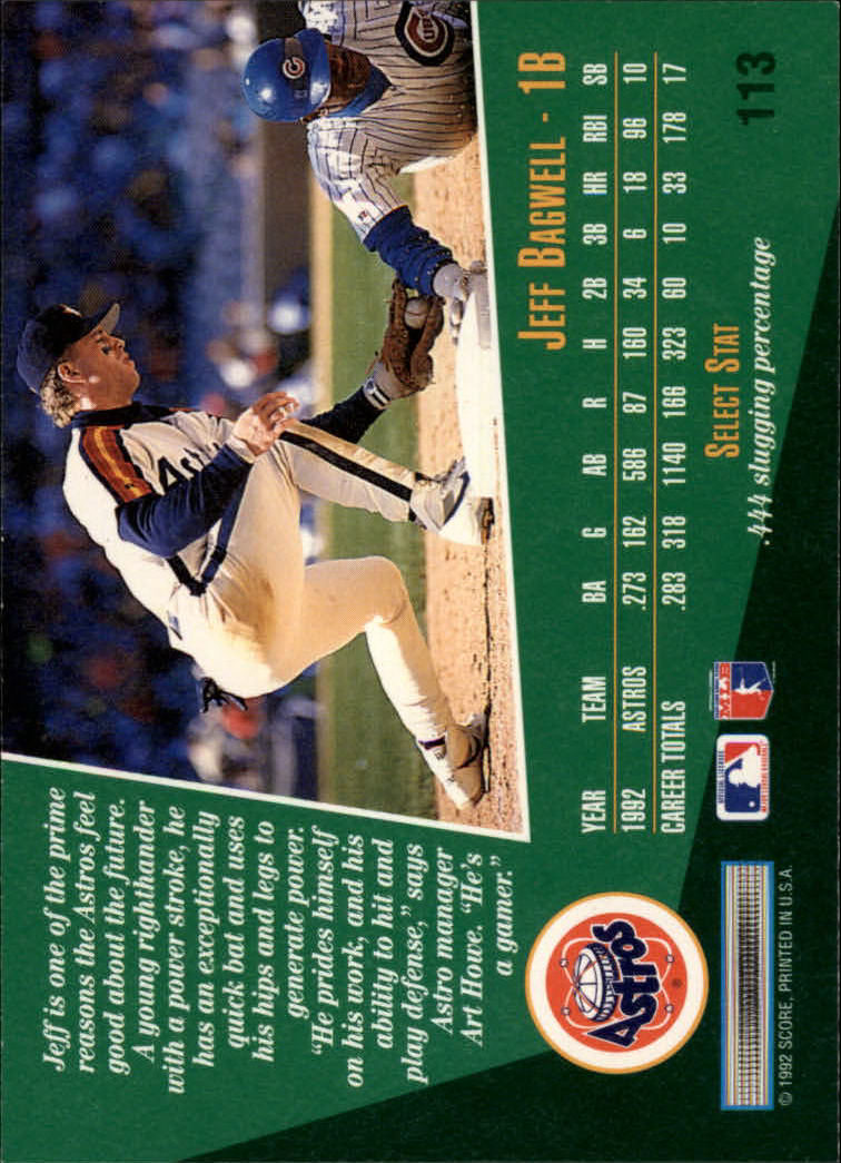thumbnail 221  - A1080- 1993 Select Baseball Cards 1-250 +Rookies -You Pick- 10+ FREE US SHIP