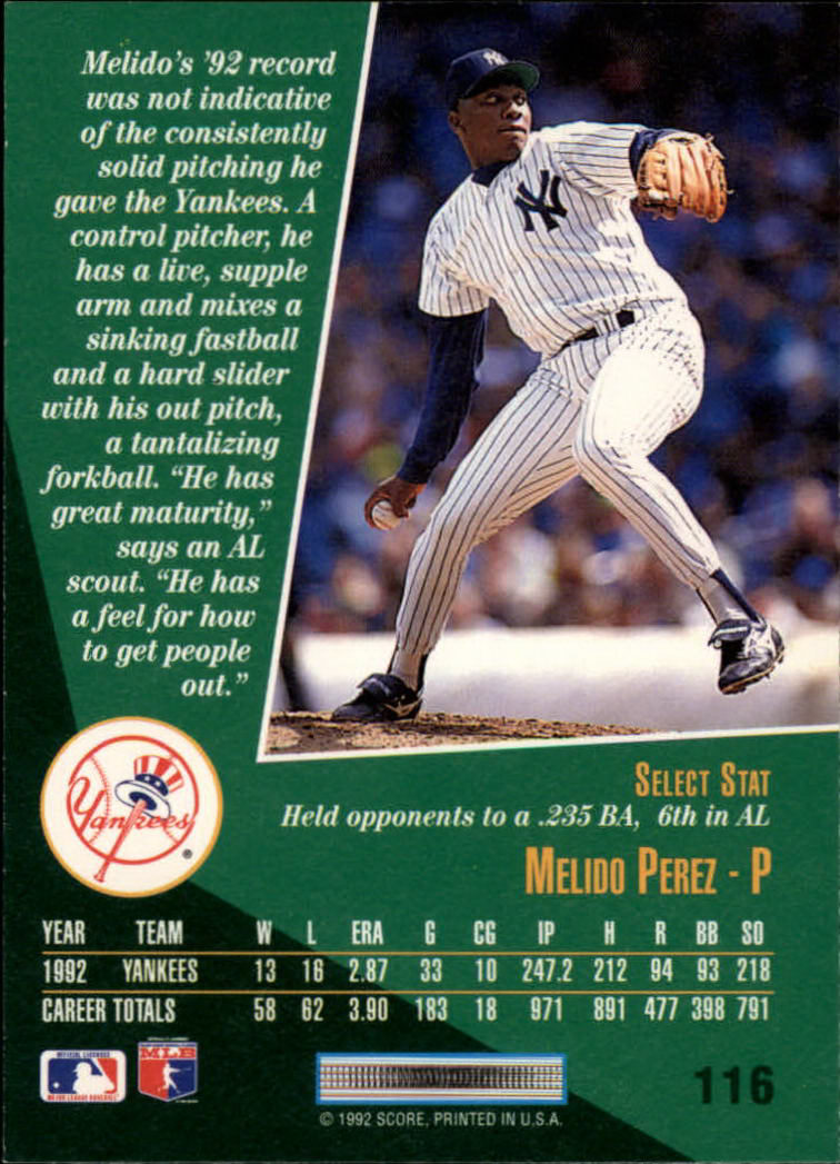 thumbnail 227  - A1080- 1993 Select Baseball Cards 1-250 +Rookies -You Pick- 10+ FREE US SHIP