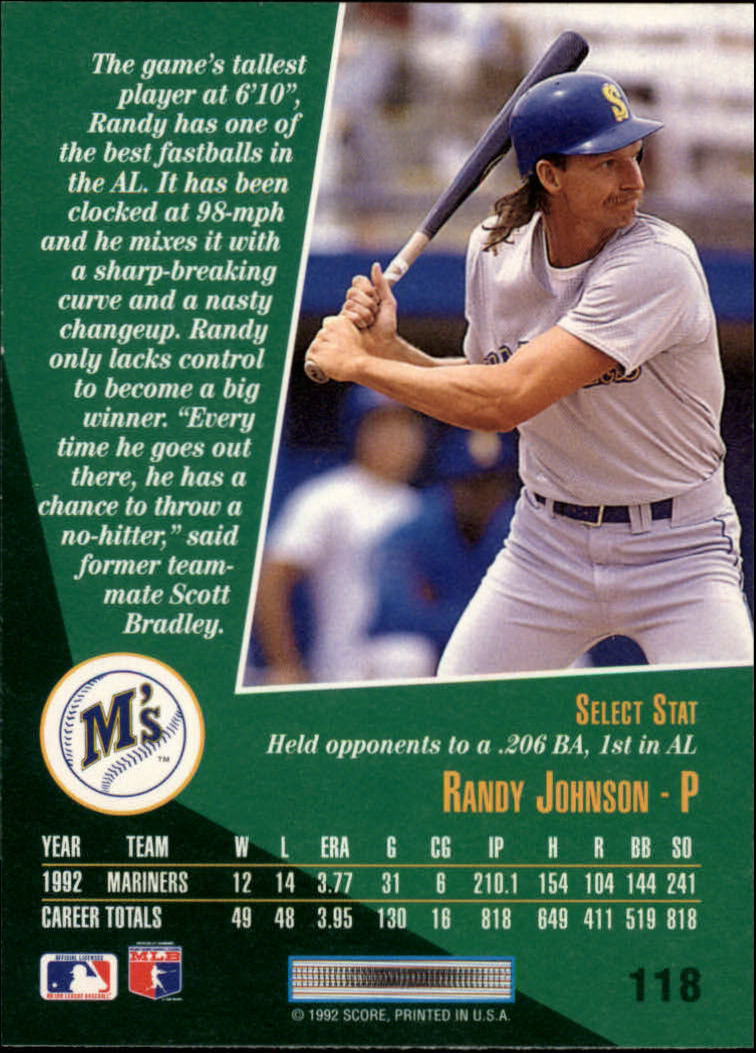 thumbnail 231  - A1080- 1993 Select Baseball Cards 1-250 +Rookies -You Pick- 10+ FREE US SHIP