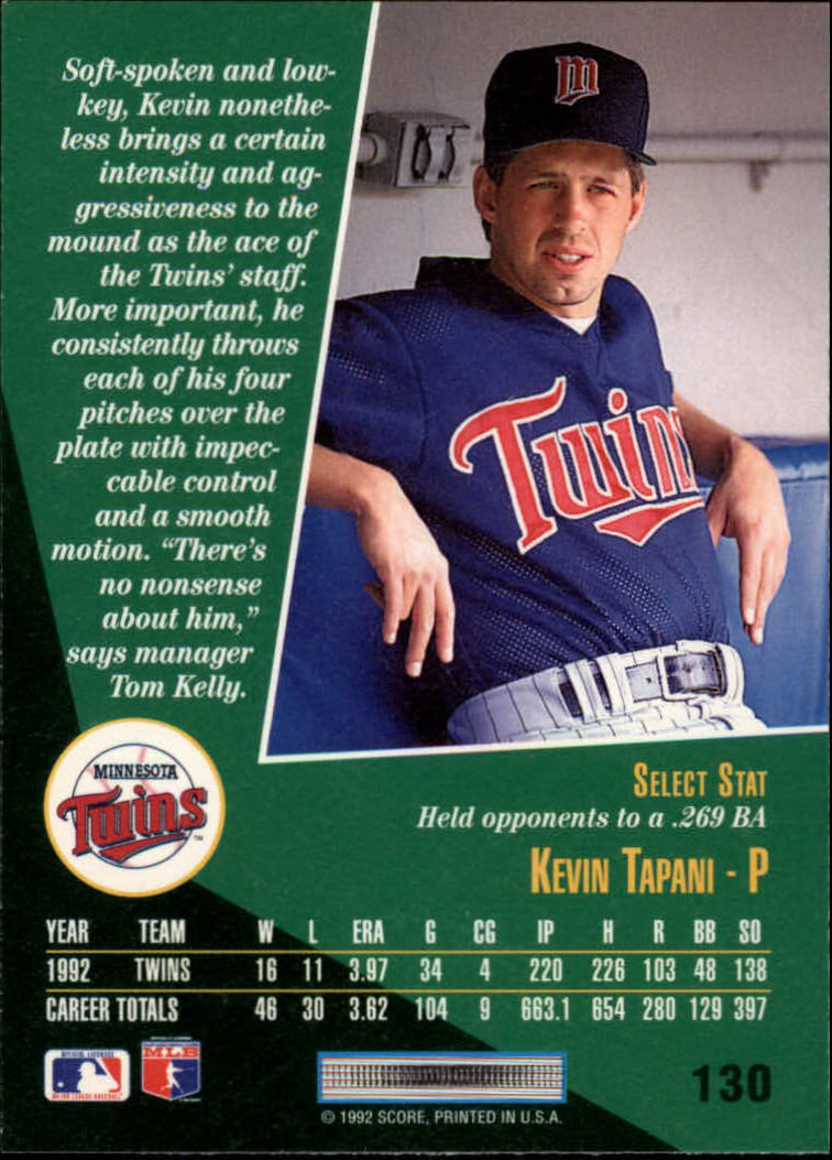 thumbnail 191  - 1993 Select Baseball (Cards 1-200) (Pick Your Cards)