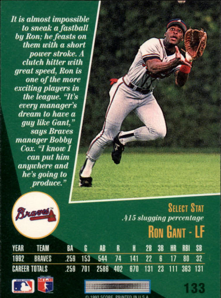 thumbnail 261  - A1080- 1993 Select Baseball Cards 1-250 +Rookies -You Pick- 10+ FREE US SHIP
