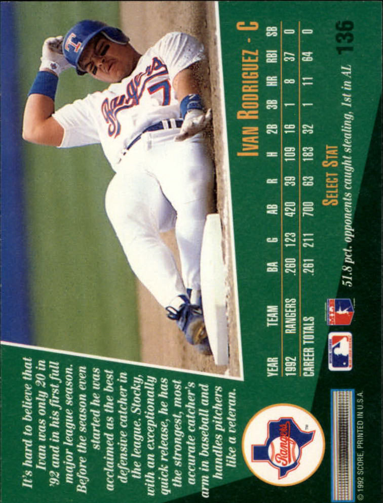 thumbnail 267  - A1080- 1993 Select Baseball Cards 1-250 +Rookies -You Pick- 10+ FREE US SHIP