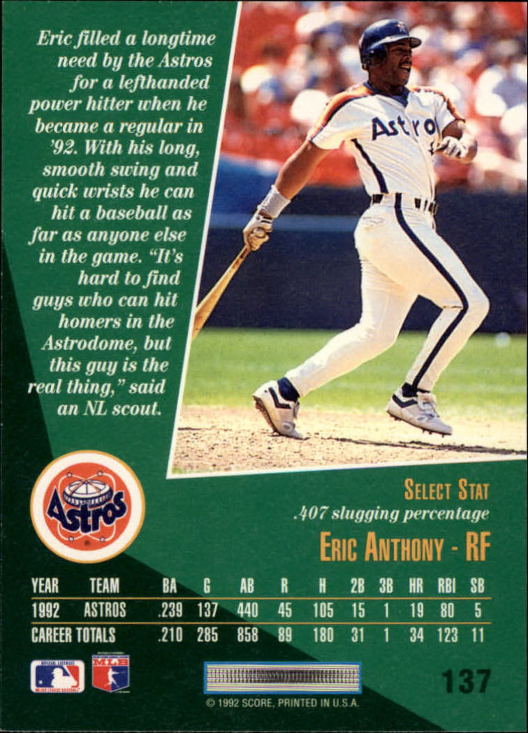 thumbnail 269  - A1080- 1993 Select Baseball Cards 1-250 +Rookies -You Pick- 10+ FREE US SHIP