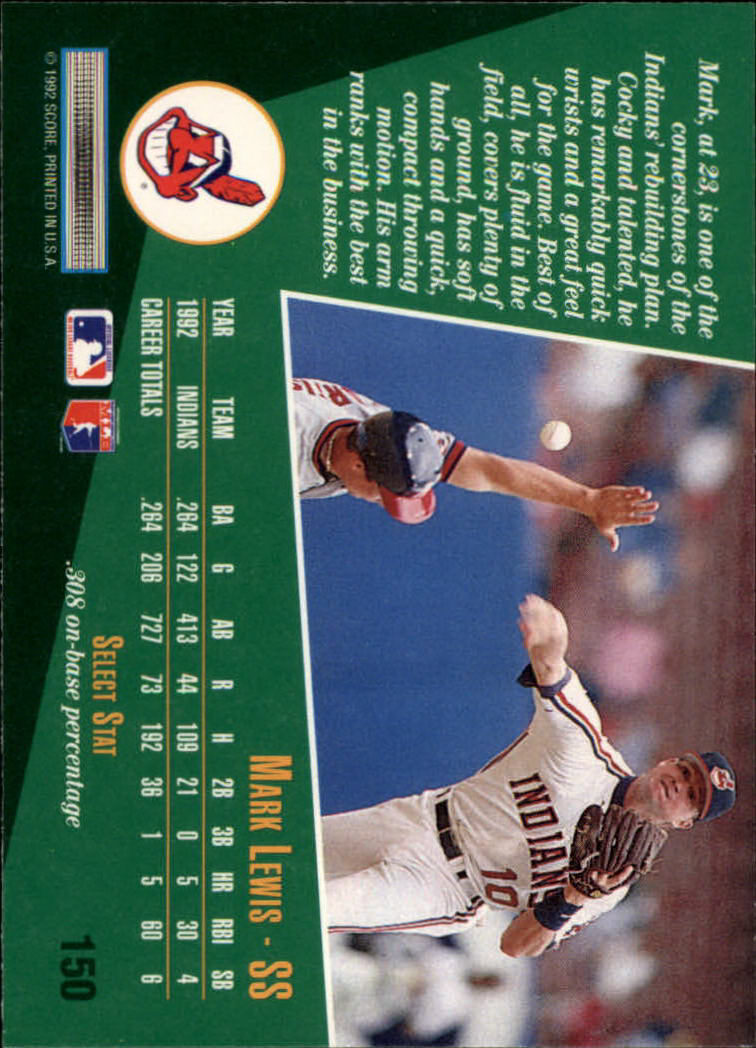 thumbnail 295  - A1080- 1993 Select Baseball Cards 1-250 +Rookies -You Pick- 10+ FREE US SHIP