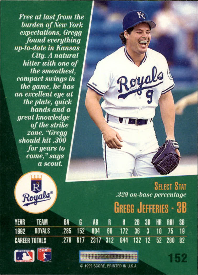 thumbnail 299  - A1080- 1993 Select Baseball Cards 1-250 +Rookies -You Pick- 10+ FREE US SHIP