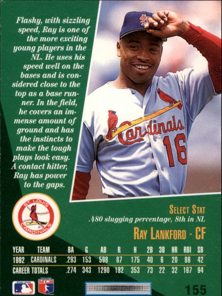 thumbnail 309  - 1993 Select Baseball Card Pick 1-250