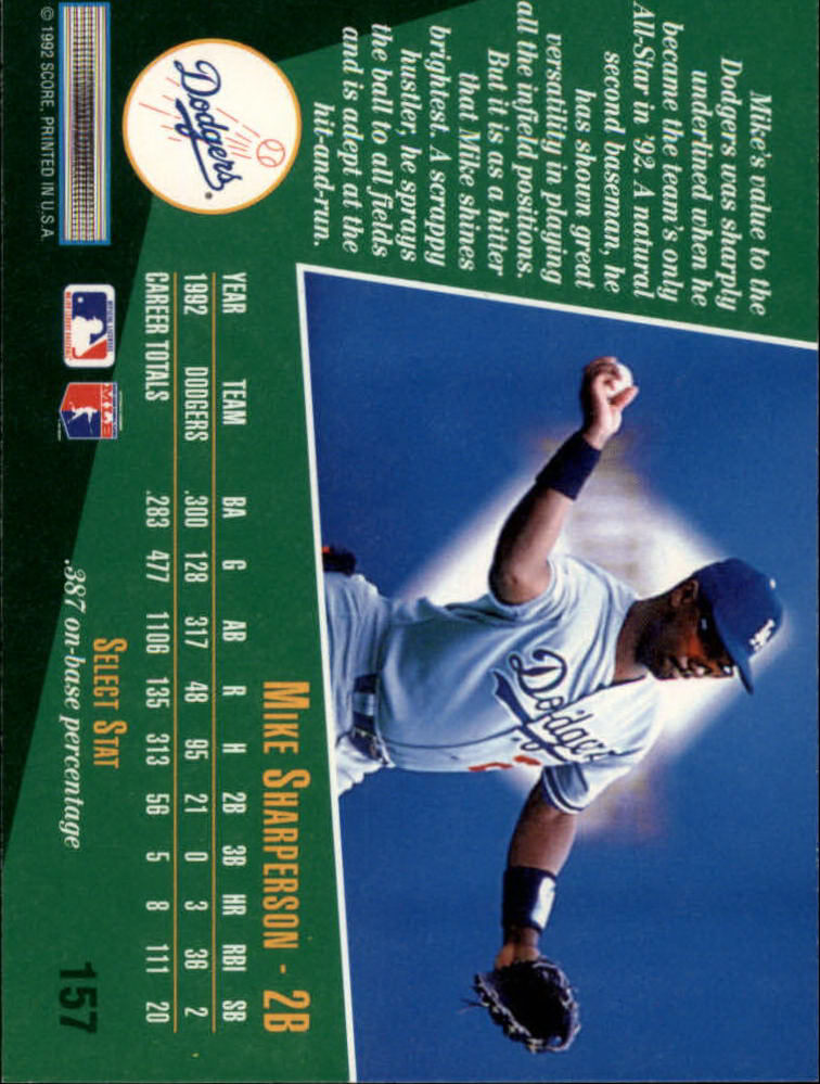 thumbnail 233  - 1993 Select Baseball (Cards 1-200) (Pick Your Cards)
