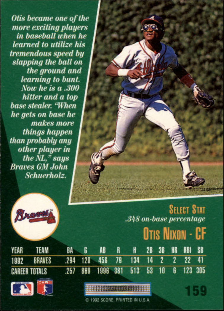 thumbnail 237  - 1993 Select Baseball (Cards 1-200) (Pick Your Cards)