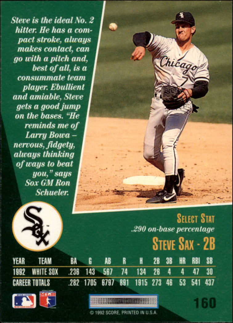 thumbnail 315  - A1080- 1993 Select Baseball Cards 1-250 +Rookies -You Pick- 10+ FREE US SHIP