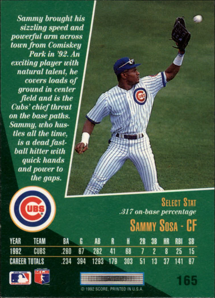 thumbnail 325  - A1080- 1993 Select Baseball Cards 1-250 +Rookies -You Pick- 10+ FREE US SHIP