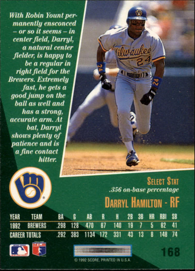 thumbnail 331  - A1080- 1993 Select Baseball Cards 1-250 +Rookies -You Pick- 10+ FREE US SHIP