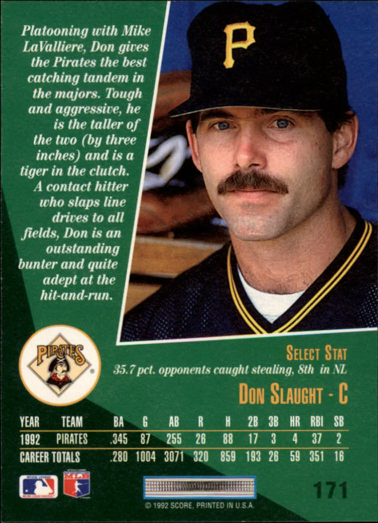 thumbnail 255  - 1993 Select Baseball (Cards 1-200) (Pick Your Cards)