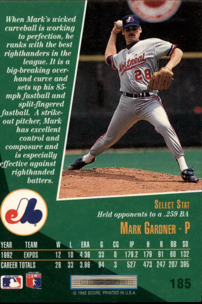 thumbnail 369  - 1993 Select Baseball Card Pick 1-250