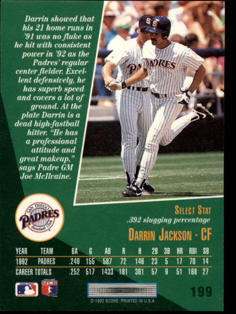 thumbnail 397  - 1993 Select Baseball Card Pick 1-250