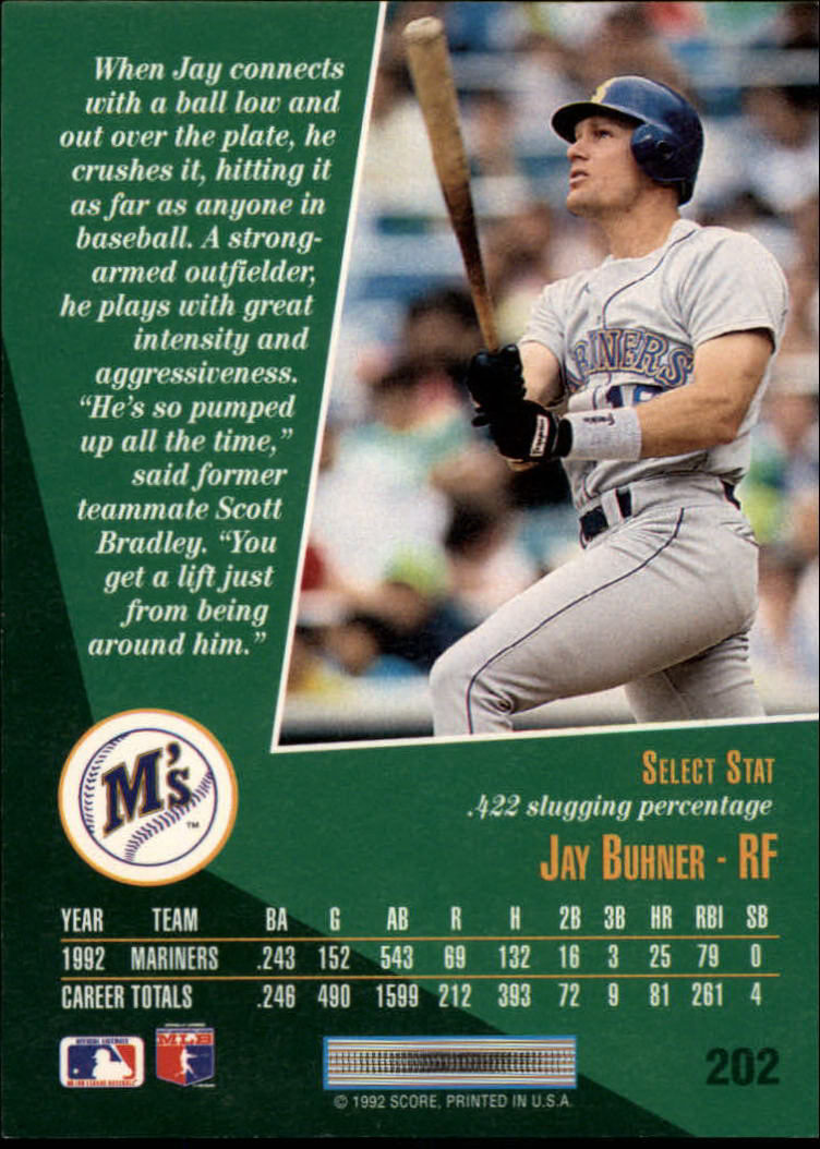 thumbnail 403  - 1993 Select Baseball Card Pick 1-250