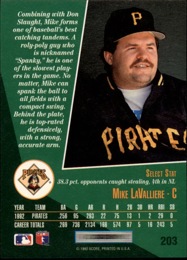thumbnail 405  - 1993 Select Baseball Card Pick 1-250