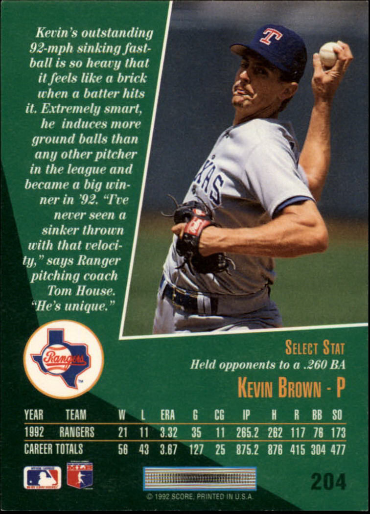 thumbnail 407  - 1993 Select Baseball Card Pick 1-250