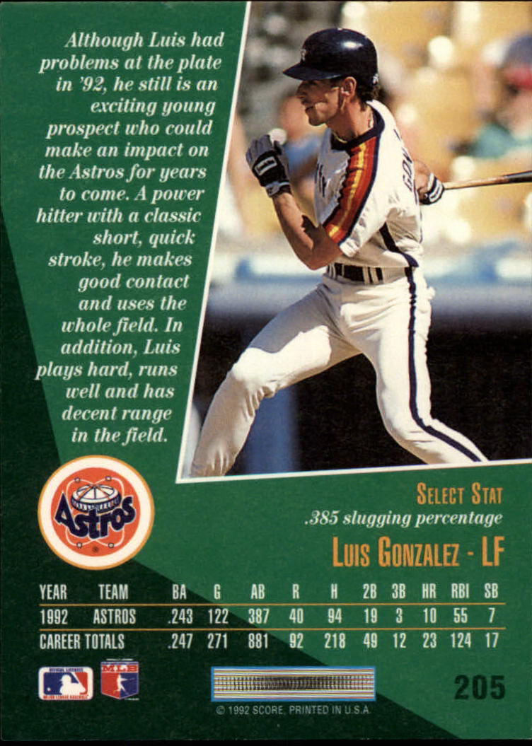 thumbnail 409  - 1993 Select Baseball Card Pick 1-250