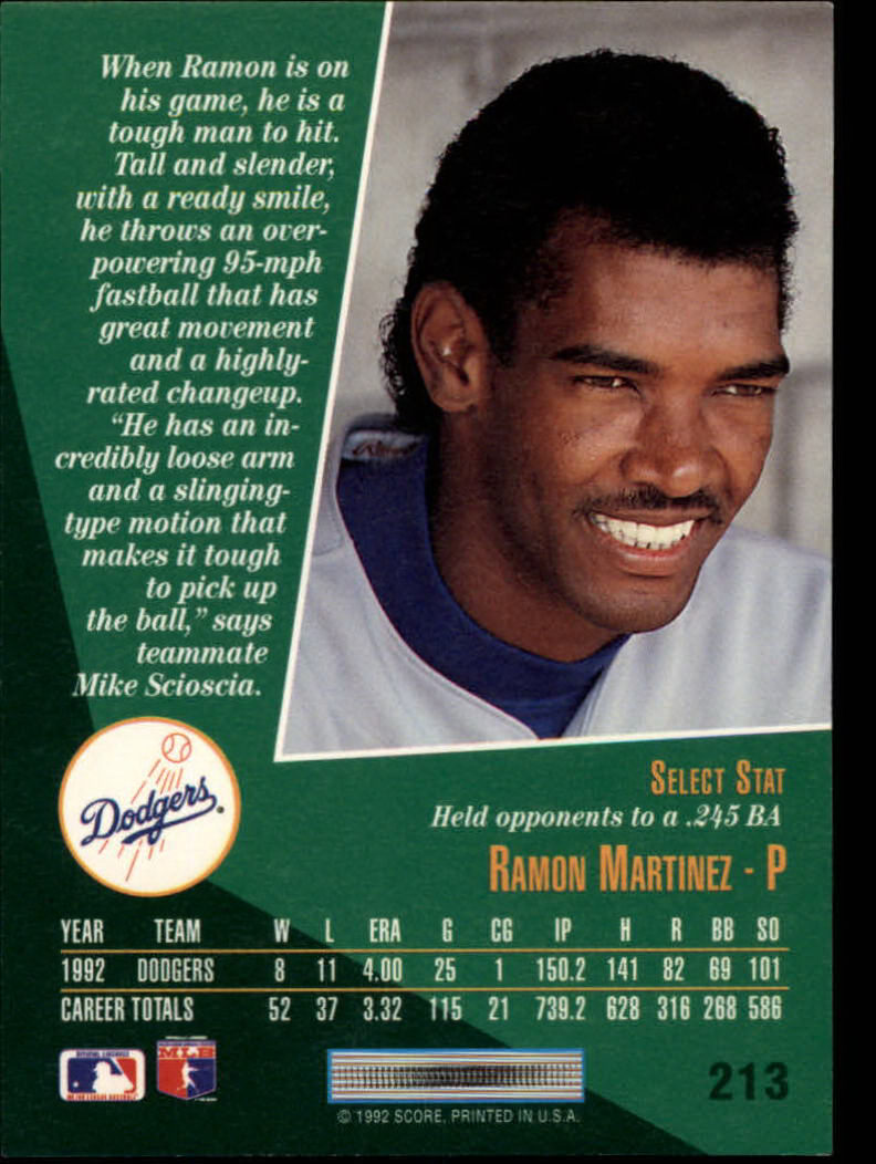 thumbnail 425  - 1993 Select Baseball Card Pick 1-250