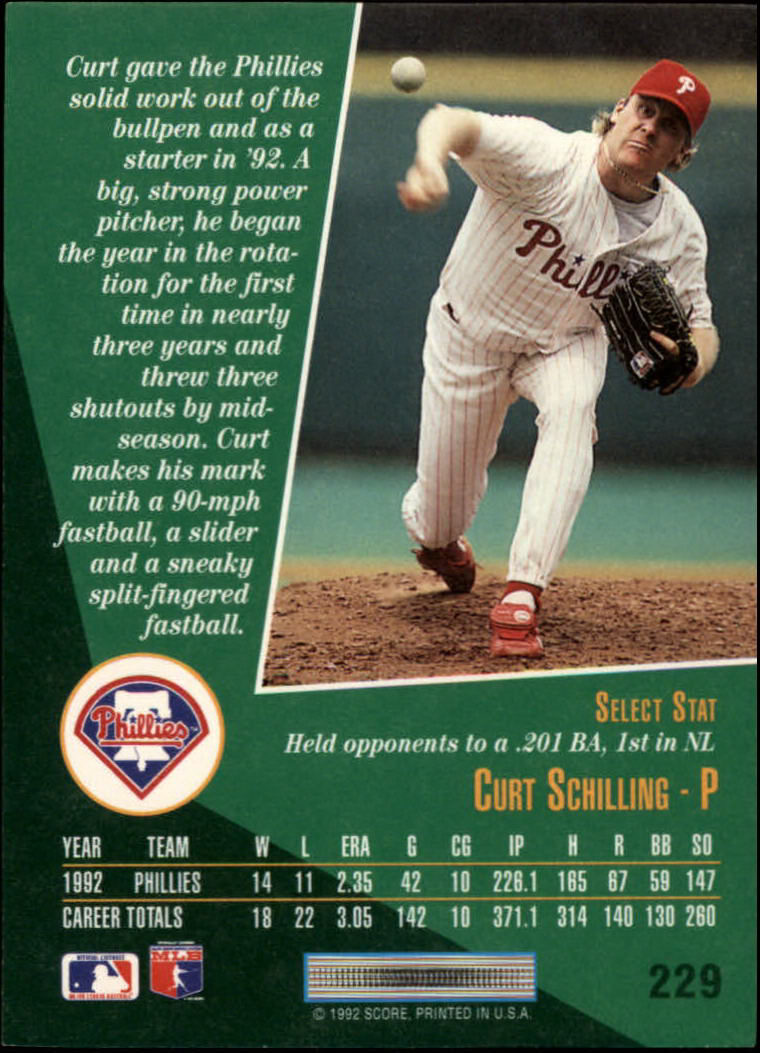 thumbnail 457  - 1993 Select Baseball Card Pick 1-250