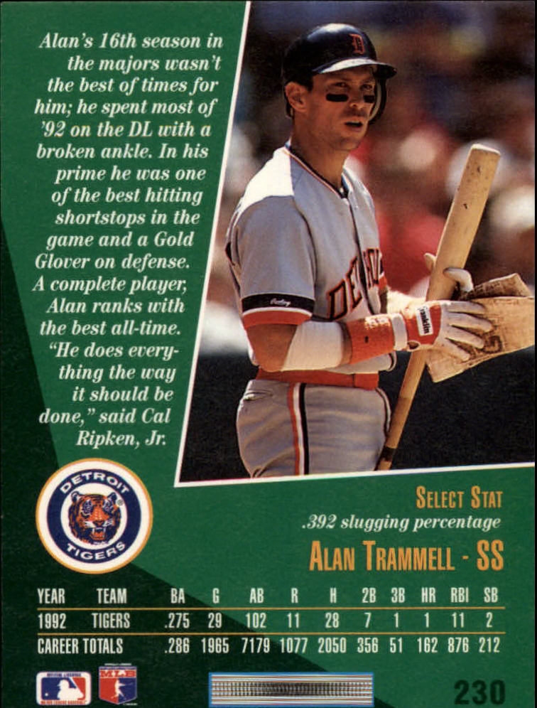 thumbnail 459  - 1993 Select Baseball Card Pick 1-250