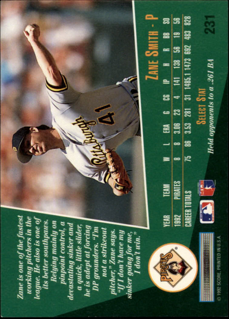 thumbnail 461  - 1993 Select Baseball Card Pick 1-250