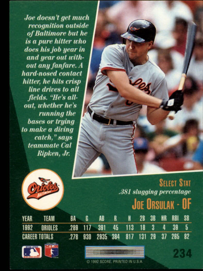 thumbnail 467  - 1993 Select Baseball Card Pick 1-250