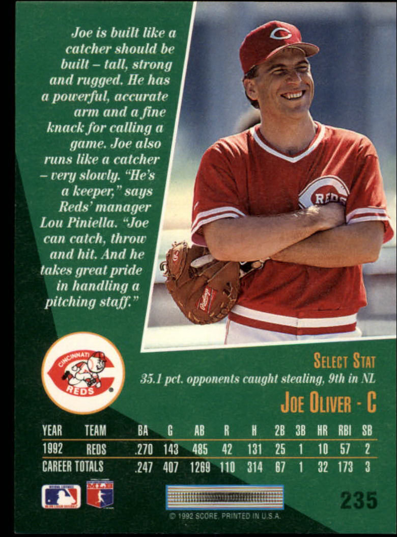 thumbnail 53  - 1993 Select Baseball (Cards 201-405) (Pick Your Cards)