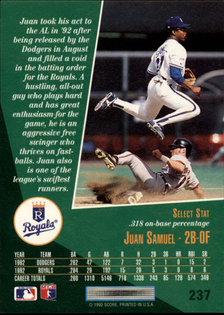 thumbnail 57  - 1993 Select Baseball (Cards 201-405) (Pick Your Cards)