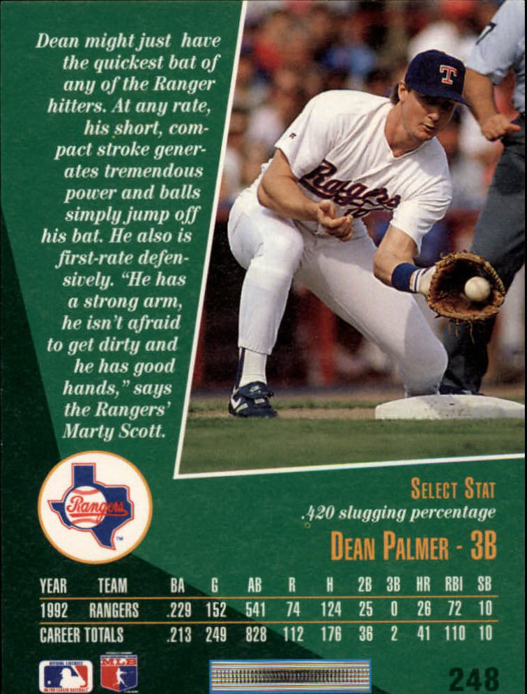 thumbnail 73  - 1993 Select Baseball (Cards 201-405) (Pick Your Cards)