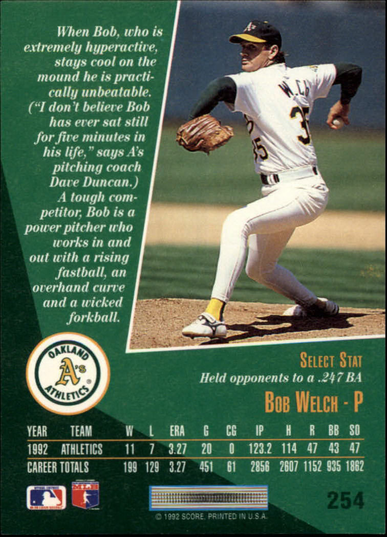 thumbnail 9  - 1993 Select Baseball Card Pick 251-405