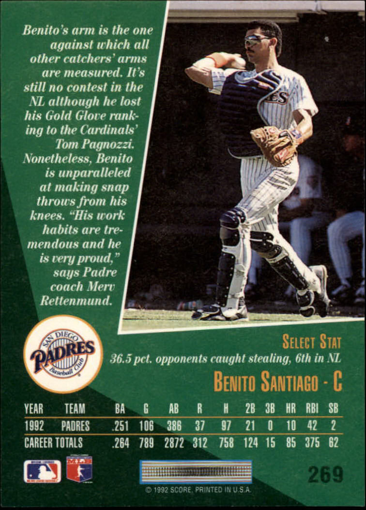 thumbnail 39  - 1993 Select Baseball Card Pick 251-405