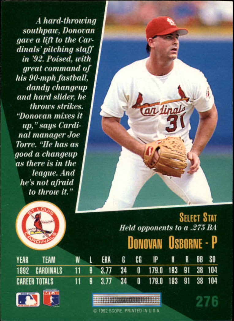 thumbnail 53  - 1993 Select Baseball Card Pick 251-405