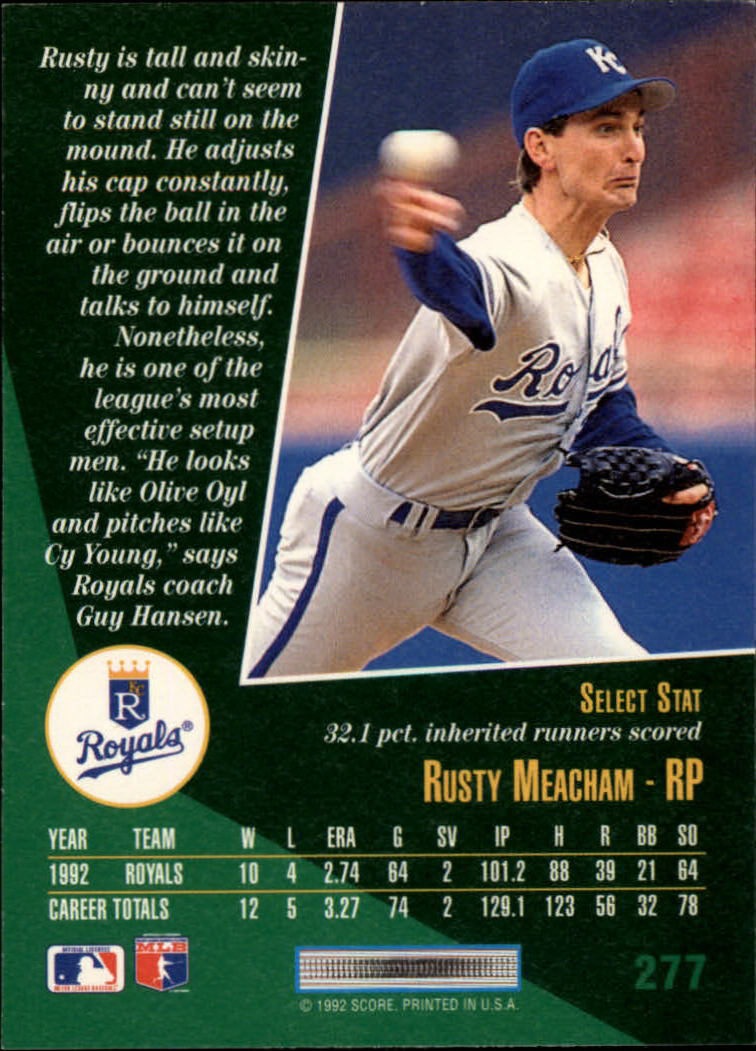 thumbnail 55  - 1993 Select Baseball Card Pick 251-405