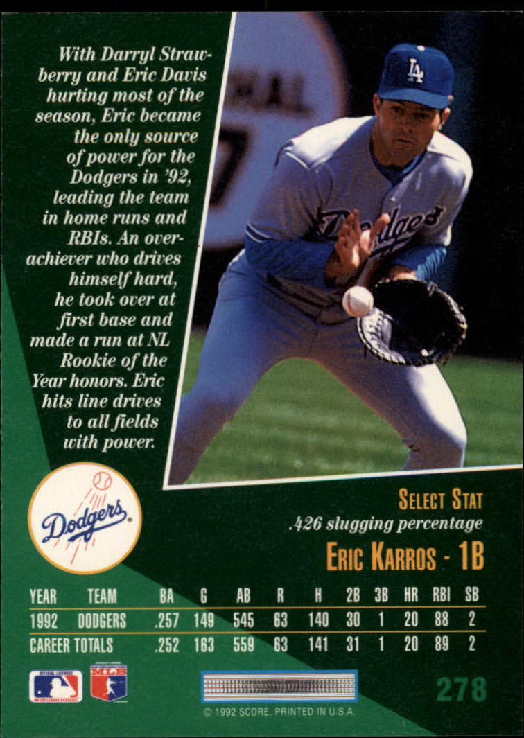 thumbnail 57  - A1080- 1993 Select Baseball Cards 251-405 +Inserts -You Pick- 10+ FREE US SHIP